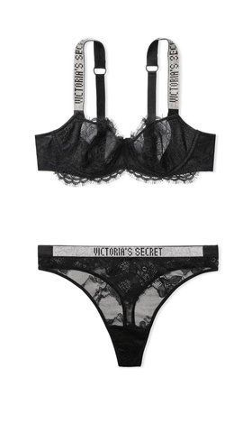 Розкішний мереживний комплект білизни Very Sexy Balconette Bra, 75D+M