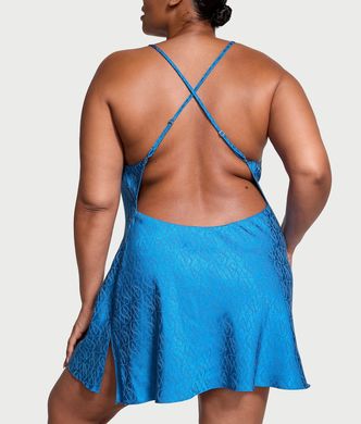 Пеньюар icon satin open-back slip, S