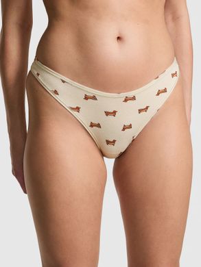 Трусики cotton high-leg thong panty, S