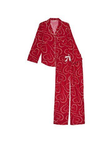 Піжама фланелева flannel long pajama set, XS