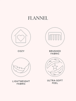Піжама фланелева flannel long pj set, S