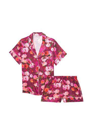 Сатинова піжама Satin Short Pj Set з шортиками