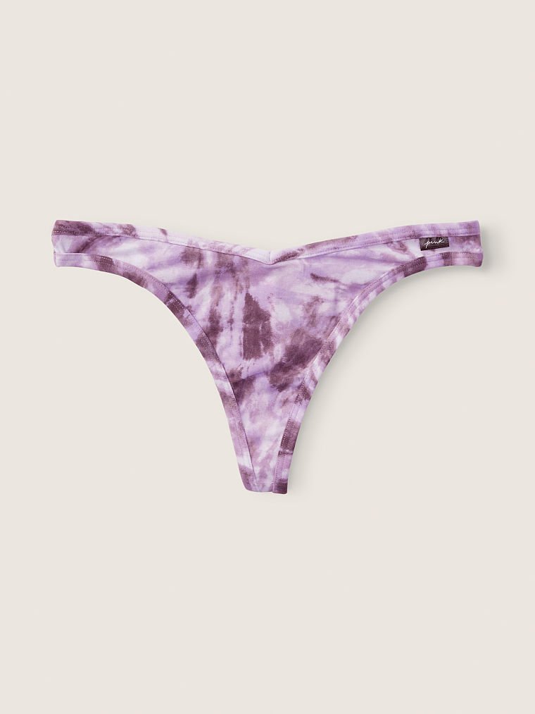 Трусики Pink Victoria’s Secret Cotton Thong, M