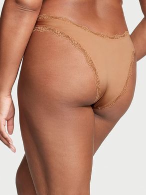 Трусики lace trim brazilian panty, L
