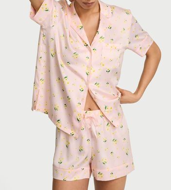Сатинова піжама satin short pj set з шортами, L
