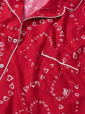 Пижама фланелевая flannel long pajama set, XS
