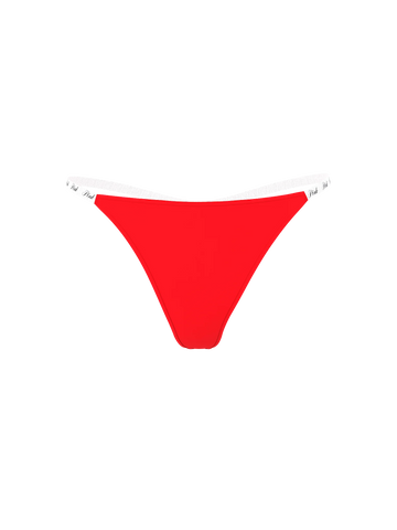 Трусики logo cotton scoop thong panty, XS