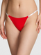 Трусики logo cotton scoop thong panty, XS