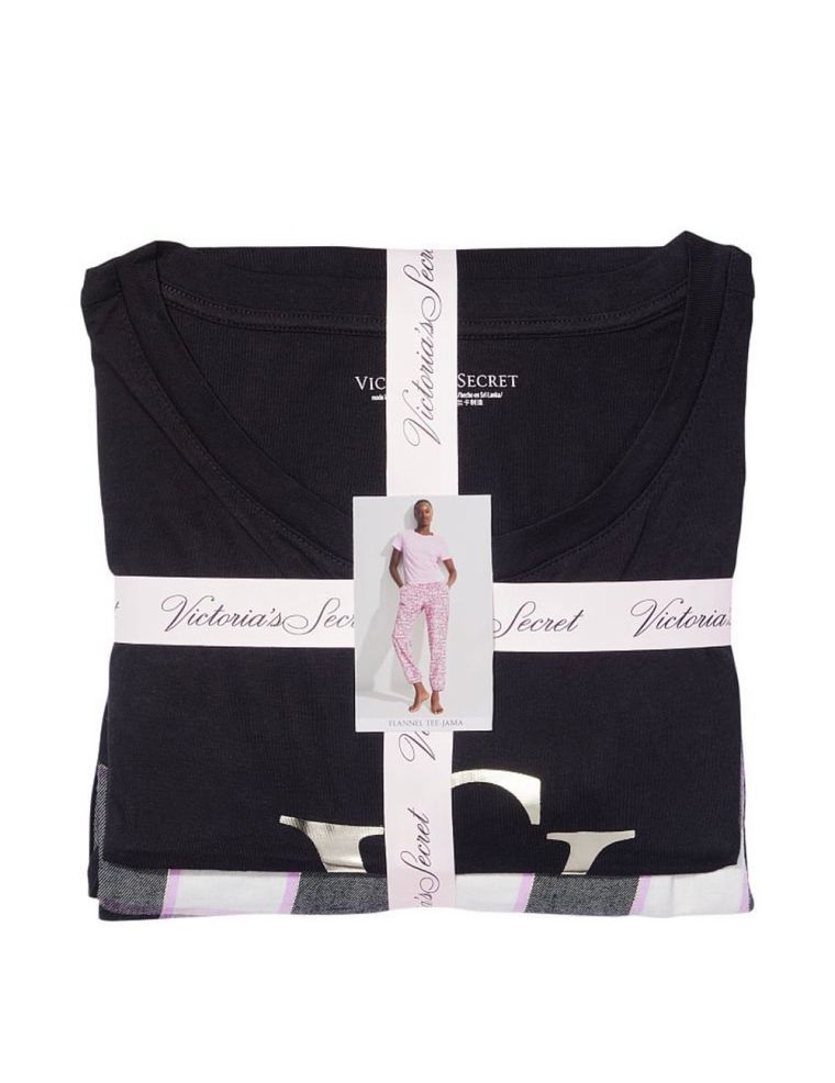 Пижама фланелевая Heritage Plaid Flannel Jogger Tee-jama, XS