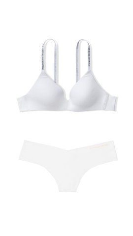 Безшовний комплект білизни The T-Shirt Lightly-Lined Wireless Bra, 75C+ S