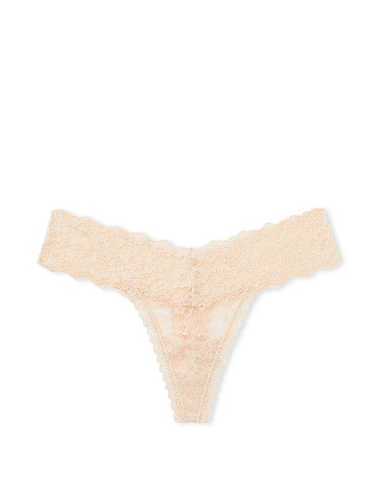 Трусики кружевные lace thong panty, S