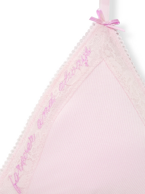 Комплект білизни рожевий flirty gift set, L