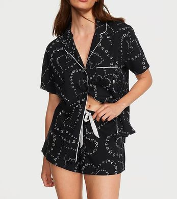 Фланелевая пижама flannel short pajama set, L