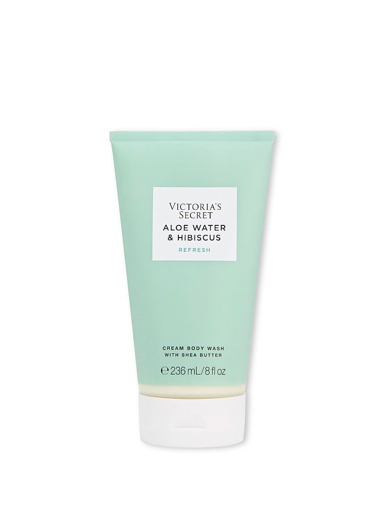 Крем-гель для душа Aloe Water & Hibiscus Natural Beauty Moisturizing Cream Body Wash Victoria’s Secret