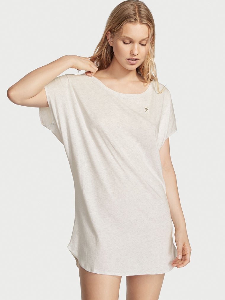 Ночная рубашка Cotton Sleepshirt Victoria’s Secret, XS/S