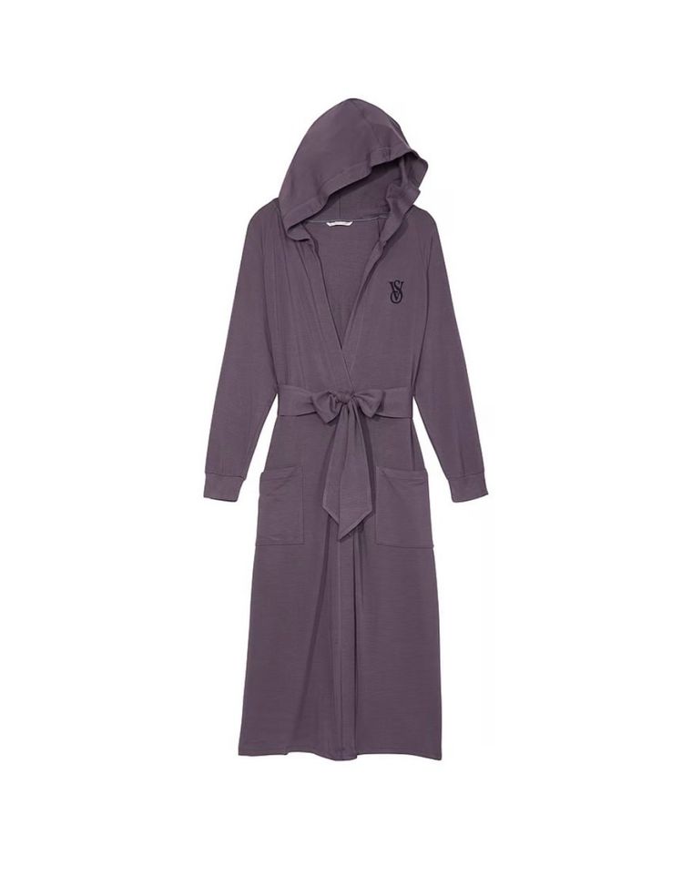 Халат modal terry hooded long robe, XS/S