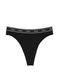 Трусики logo cotton high-waist thong panty, XS