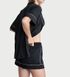 Сатинова піжама Satin Short Pj Set Black Logo Victoria’s Secret з шортами, XS