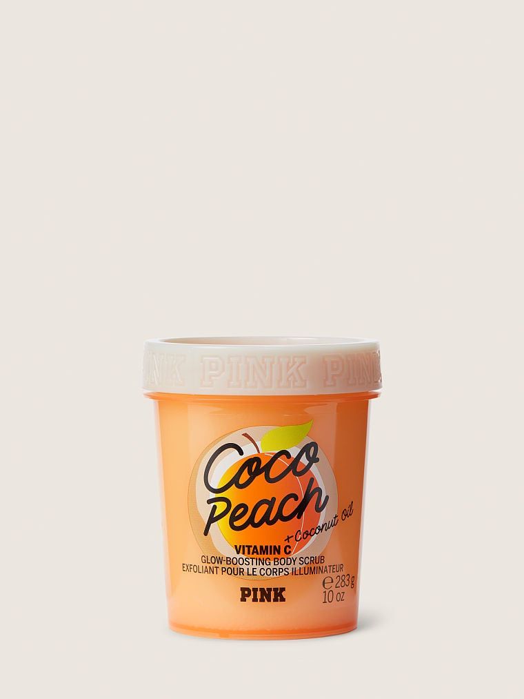 Скраб для тела Coco Peach Glow Boosting Body Scrub Pink