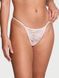 Мереживні трусики зі стразами v-string panty, XS