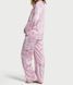 Сатиновая пижама glazed satin long pajama set, M