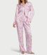 Сатиновая пижама glazed satin long pajama set, M