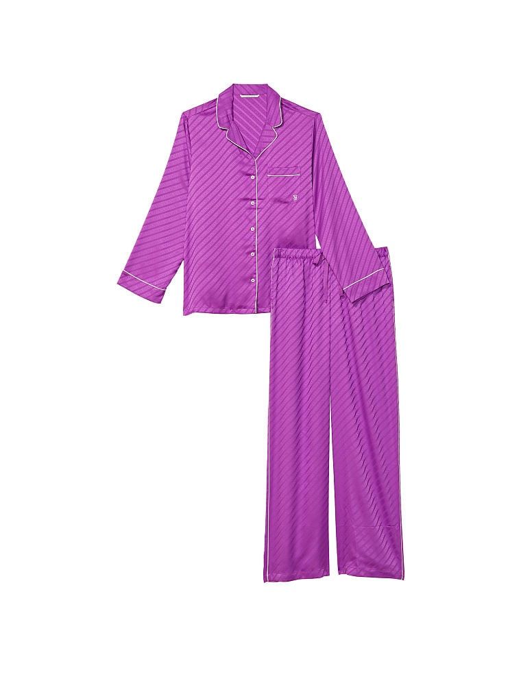 Сатинова піжама Satin Long Pajama Set, M