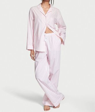 Котонова піжама cotton long pajama set, XL