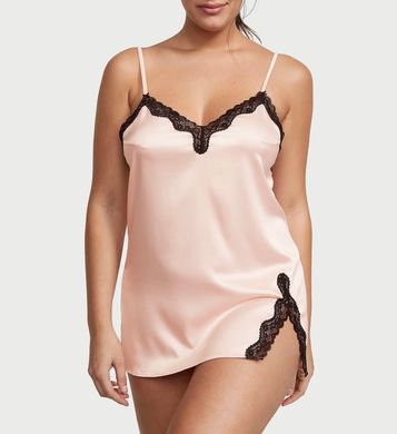 Пеньюар сатиновий tease satin mini slip, M