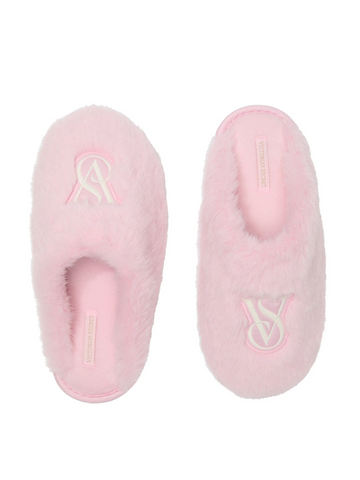 Домашние тапочки closed toe faux fur slipper, S