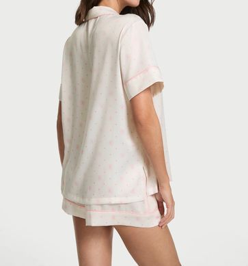 Сатинова піжама satin short pajama set, L