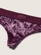 Трусики велюровые Velvet Thong Underwear Pink, M