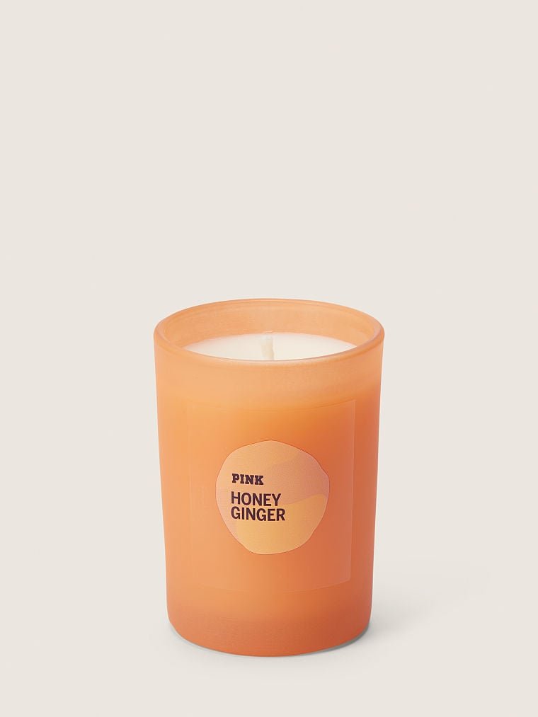 Свеча ароматизированная Scented Candle Honey Ginger Pink