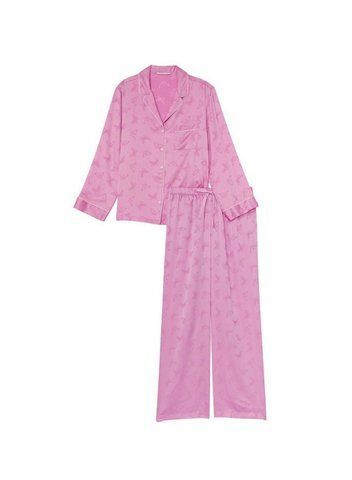 Сатинова піжама Satin Long Pj Set, M