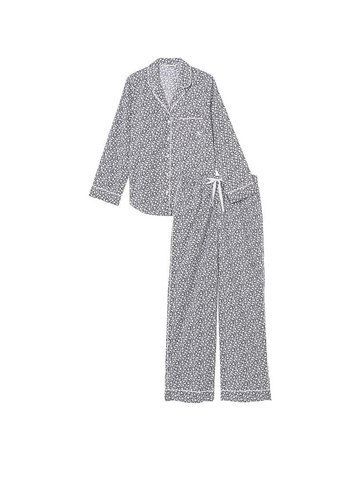 Котонова піжама Cotton Long Pajama Set, S
