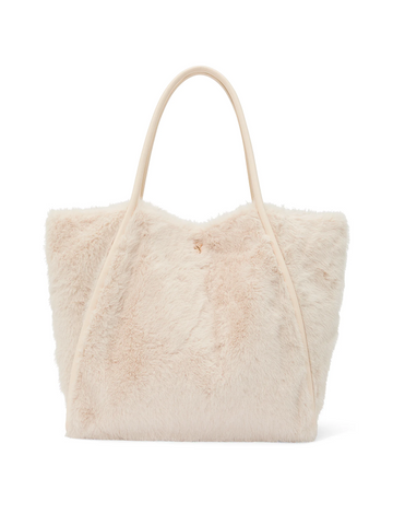 Сумка плюшевая faux fur tote bag