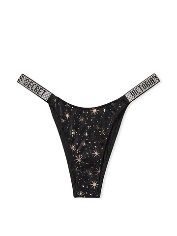 Трусики Very Sexy Bombshell Shine Strap Panty со стразами, S