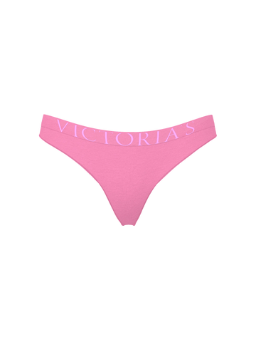 Трусики logo cotton thong panty, M
