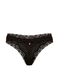 Трусики cotton lace-waist thong panty, L