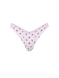 Трусики logo cotton shine nigh-leg thong panty, L