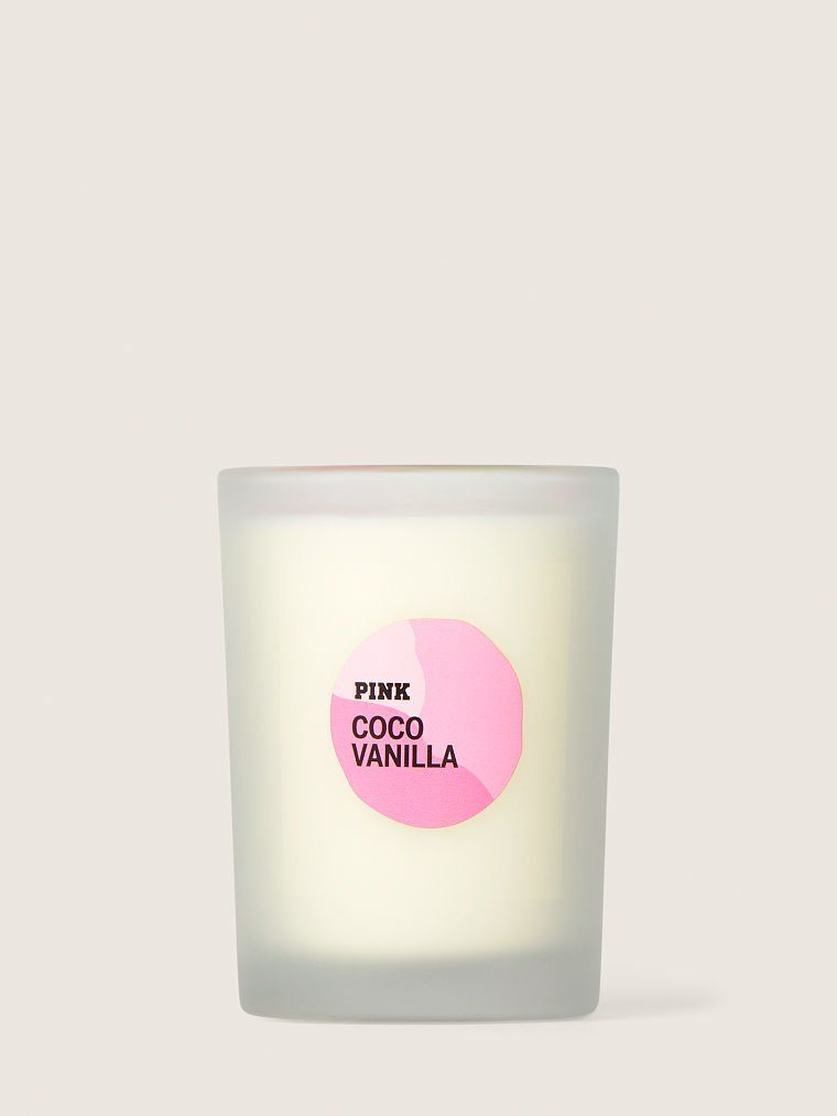 Свеча ароматизированная Scented Candle Сoco Vanilla Pink