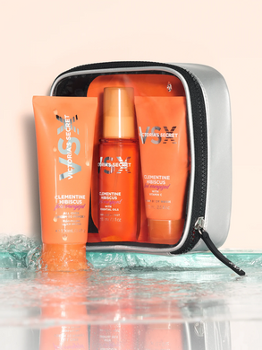 Подарунковий набір 3-piece clementine hibiscus travel set