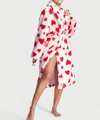 Теплий халат faux fur dressing gown, XS/S