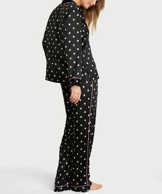 Сатинова піжама satin long pj set, XS