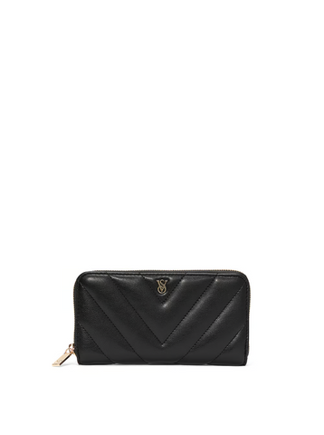 Кошелёк large wallet zip-around черный
