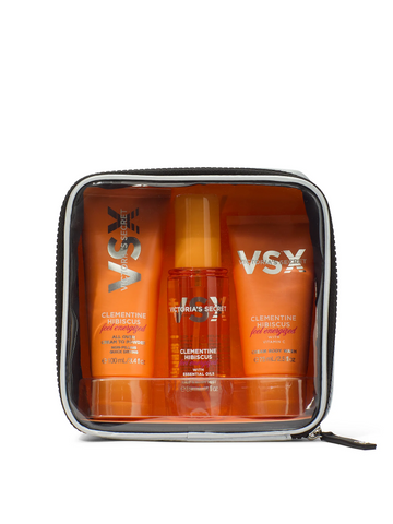 Подарочный набор 3-piece clementine hibiscus travel set