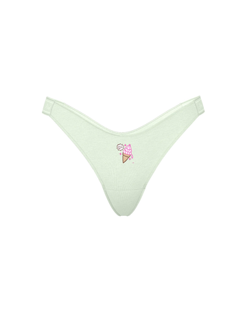 Трусики high-leg thong panty, S