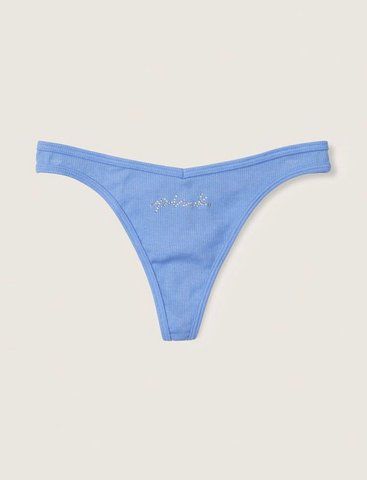 Трусики Pink Cotton Thong, M