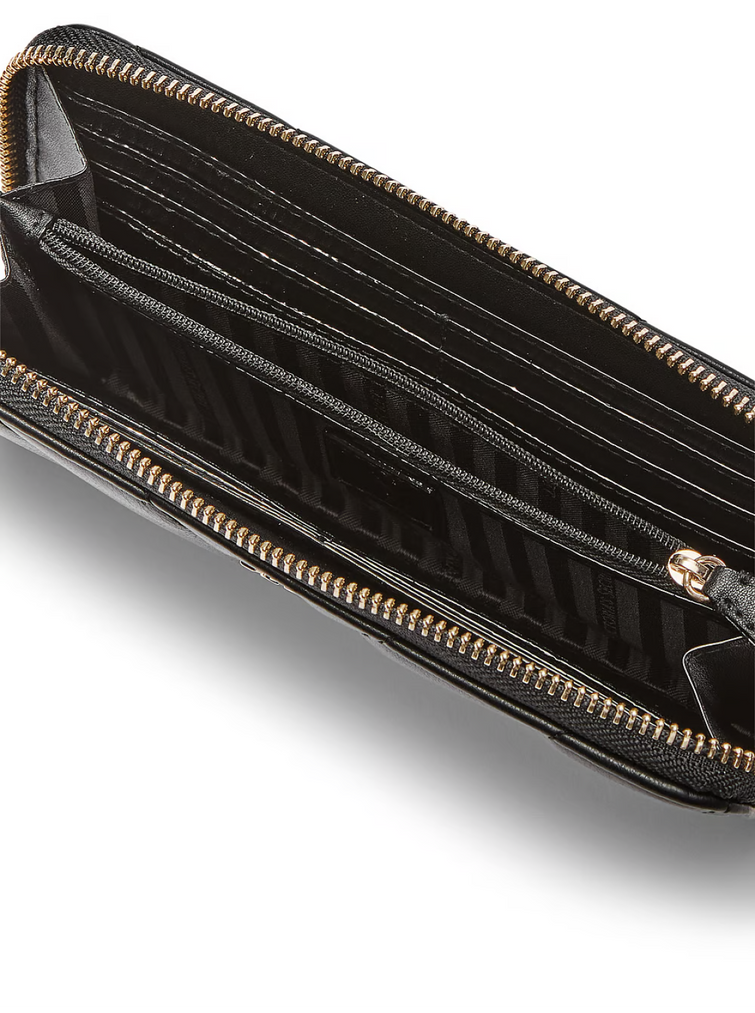 Гаманець large wallet zip-around чорний
