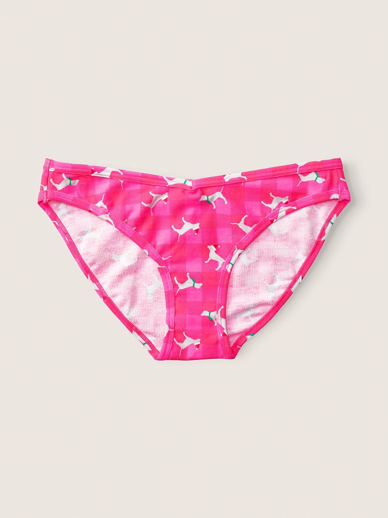 Трусики Victoria’s Secret Pink Cotton Bikini, M